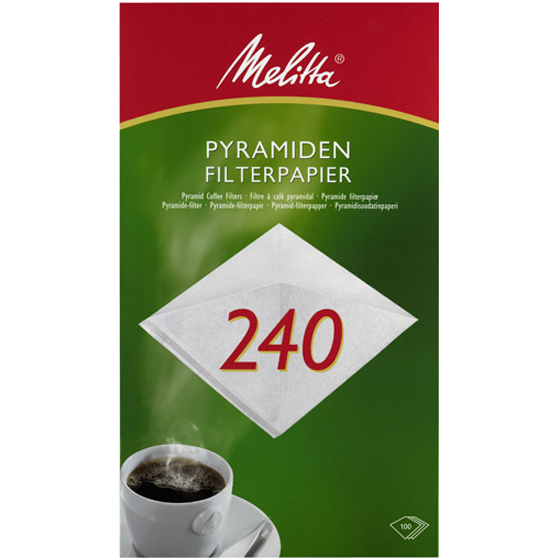 Pyramiden-Filterpapier PA SF 240G - 100 Stück